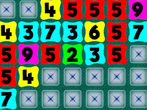 Гульня Нумары: Merge Master  онлайн