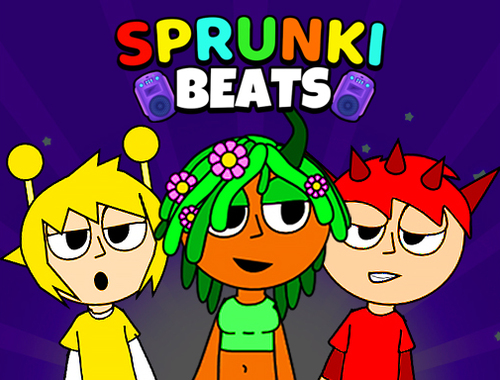 Гульня Sprunki Beats  онлайн