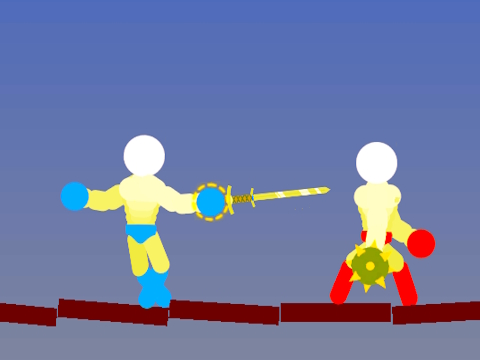 Гульня Ragdoll Hit Stickman  онлайн