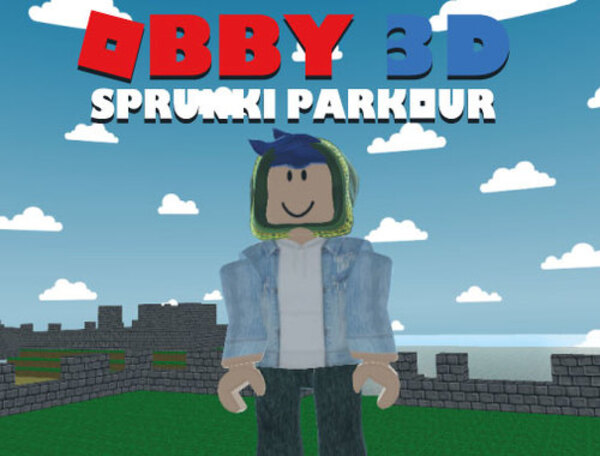 Гульня Obby 3d Sprunki Parkour  онлайн
