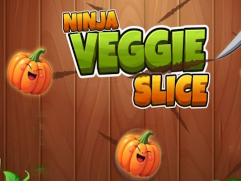 Гульня Ninja Veggie зрэз  онлайн