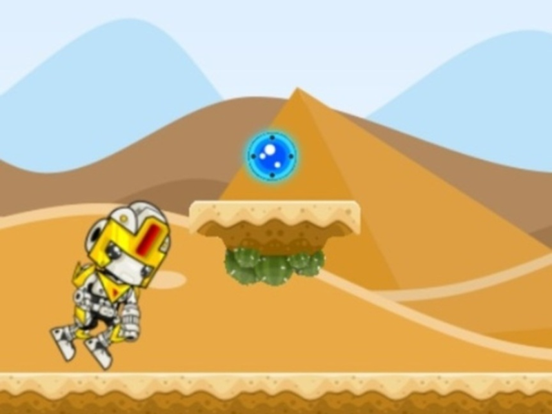 Гульня Запусціце Robot Run  онлайн