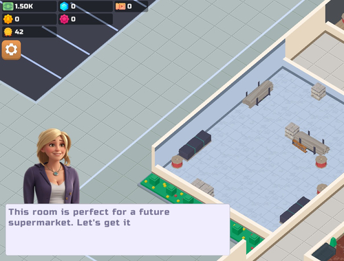 Гульня Нядзельны супермаркет Tycoon  онлайн
