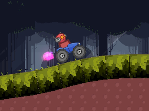 Гульня 2d Nitro Race  онлайн