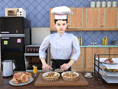 Гульня Сімулятар бізнесу ўладальніка кафэ  онлайн