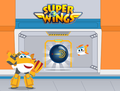 Гульня Superwings Colorswitch  онлайн