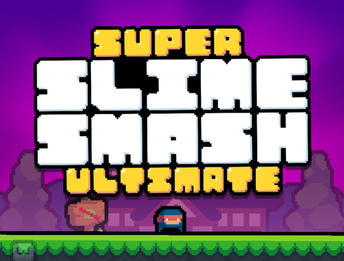 Гульня Super Slime Smash Ultimate  онлайн