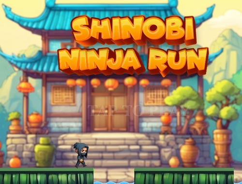 Гульня Shinobi Ninja Run  онлайн