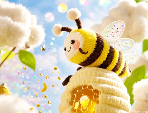 Гульня Знайдзіце адрозненні: Прыгоды Little Bee  онлайн