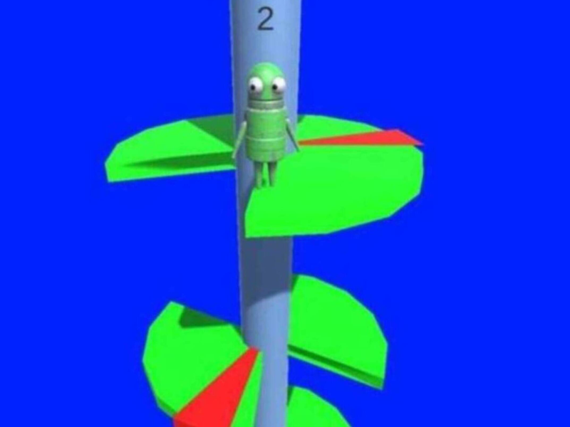 Гульня Рэпа і Тун Тунг Сахур: Helix Hop  онлайн