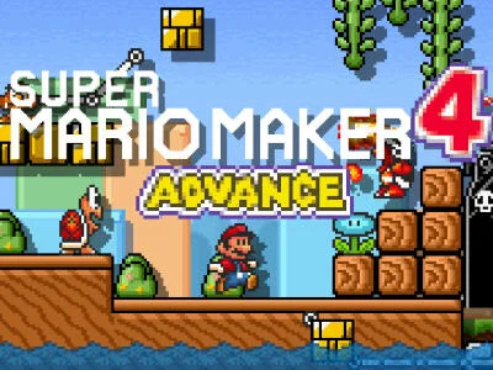 Гульня Super Mario Maker 4  онлайн