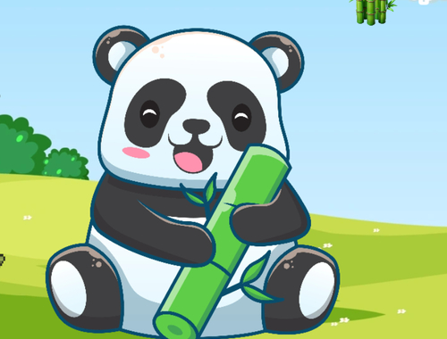Гульня Націсніце Panda!  онлайн