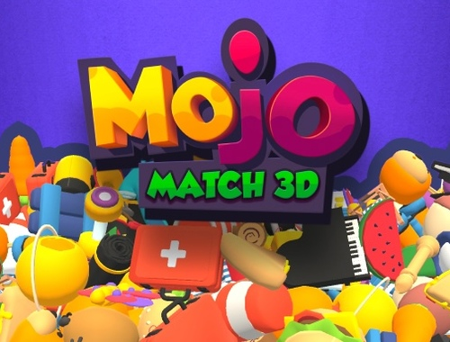 Гульня Mojo Match 3D  онлайн