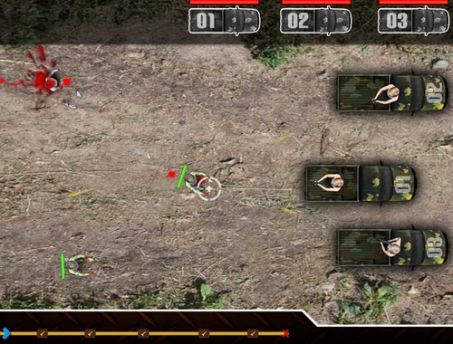 Гульня Zombie Inferno  онлайн
