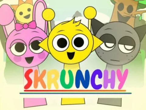 Гульня Sprunki Skrunchy  онлайн