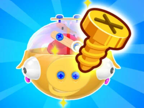 Гульня Шруба Master 3D: PIN -галаваломка  онлайн