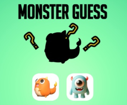 Гульня Monster Guess  онлайн