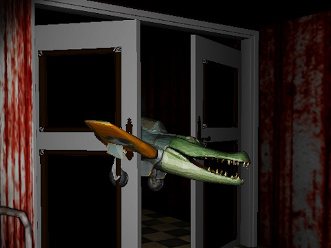 Гульня Bombardino Crocodilo Terror Jumpscare  онлайн