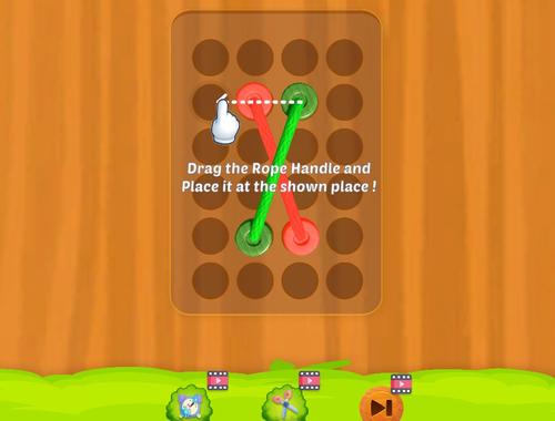 Гульня Tangle Rope 3d Untie Untie Puzzle  онлайн