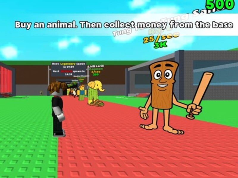 Гульня Roblox: скраў італьянскі Brainrot онлайн