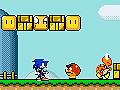 Гульня Sonic у Mario World 2  онлайн