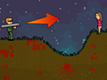 Гульня Палымяная Zombooka 2  онлайн